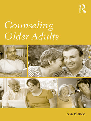 cover image of Counseling Older Adults